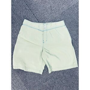 Vans Board Shorts Mens Large Green Surf Swim Shorts Retro Vans y2k